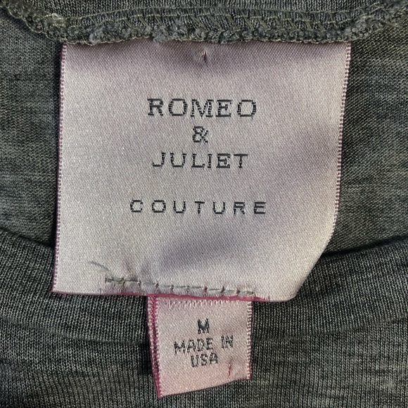 Romeo & Juliet Medium gray short sleeved t-shirt - Picture 6 of 7